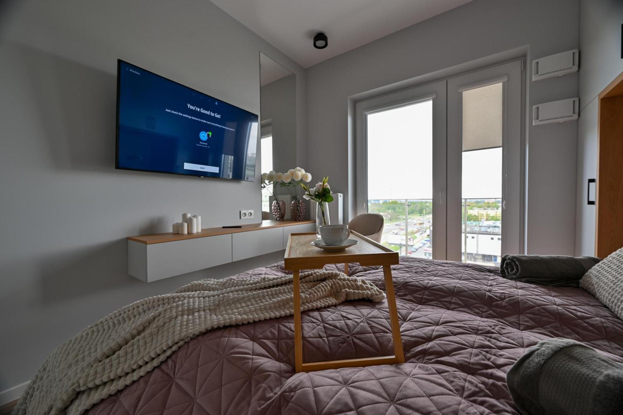 W Stylu Feng Shui Na 10 Pietrze Z Widokiem, Bezplatny Parking, Nowy Budynek, Dostep Na Kod * Lodz (Lodz)
