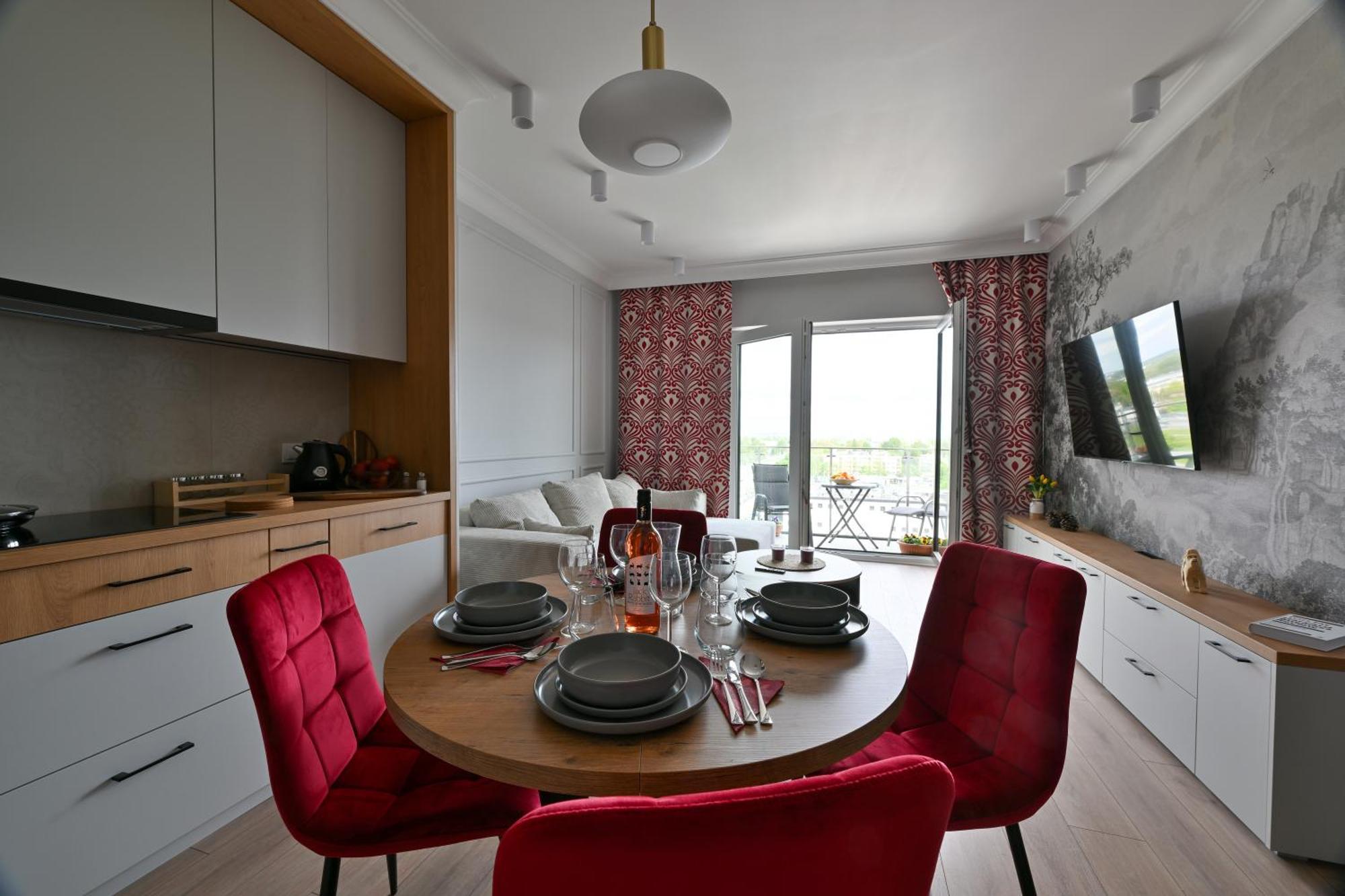 W Stylu Feng Shui Na 10 Pietrze Z Widokiem, Bezplatny Parking, Nowy Budynek, Dostep Na Kod Apartment Lodz (Lodz)